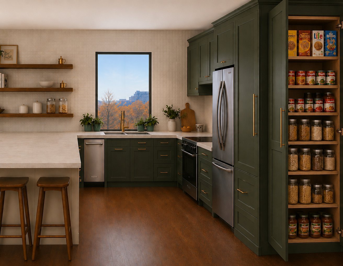 Figure 3 — Interior Rendering